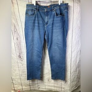 Tommy Bahamas Men's Slim Straight Blue Jeans 42x30
